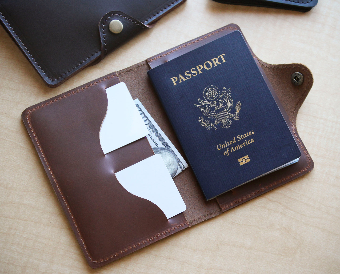 Leather Passport Cover