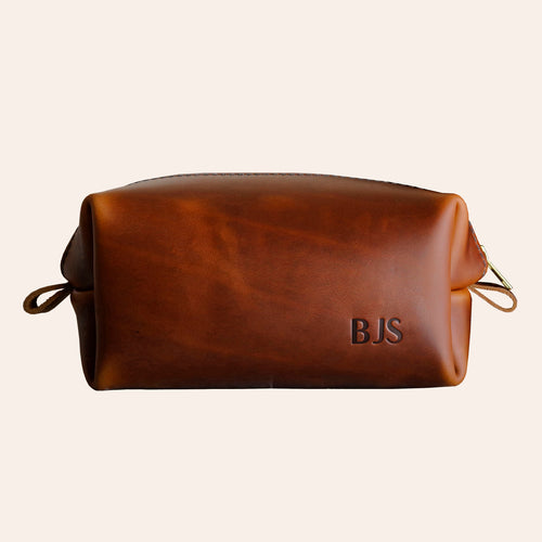 Leather Toiletry Bag