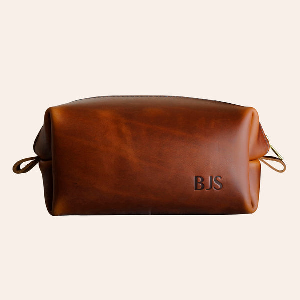 Leather Toiletry Bag