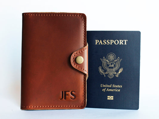 Leather Passport Cover